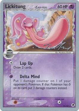 Lickitung (19/101) (Delta Species) (Legendary Ascent - Tom Roos) [World Championships 2007] | North Valley Games