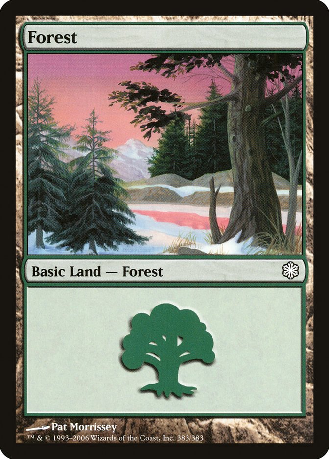 Forest (383) [Coldsnap Theme Decks] | North Valley Games