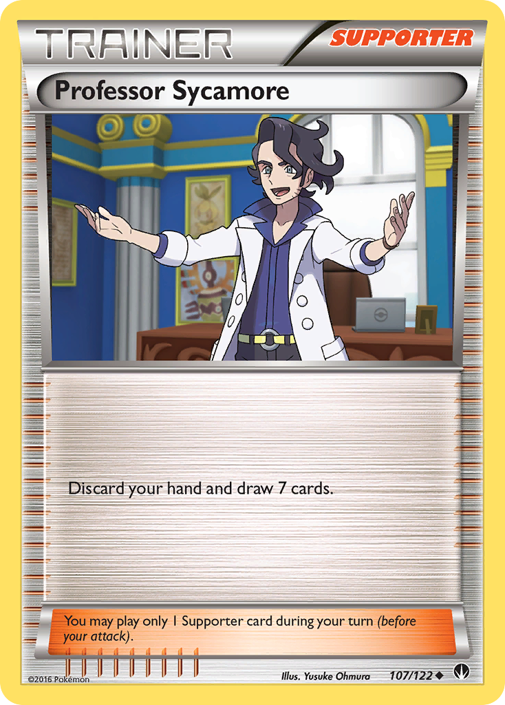 Professor Sycamore (107/122) [XY: BREAKpoint] | North Valley Games