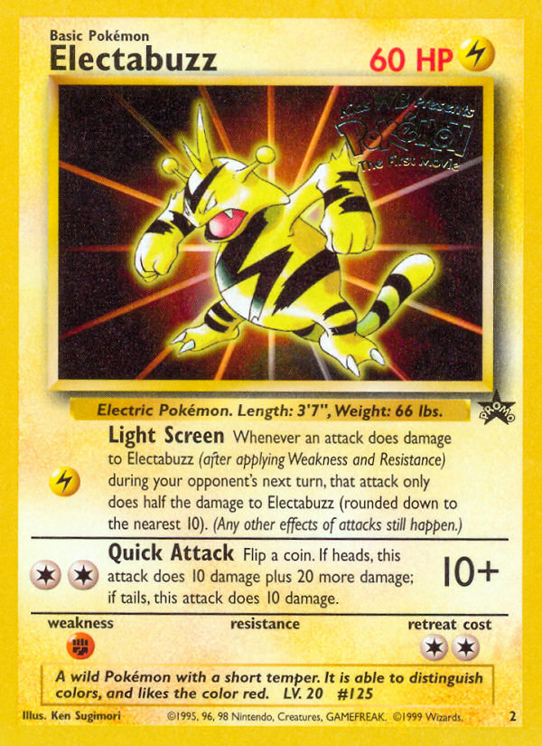 Electabuzz (2) [Wizards of the Coast: Black Star Promos] | North Valley Games