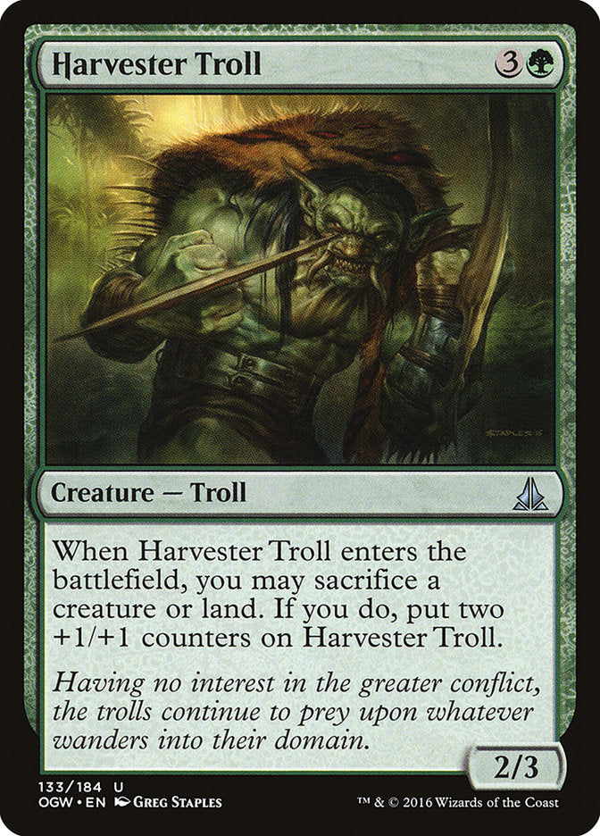 Harvester Troll [Oath of the Gatewatch] | North Valley Games