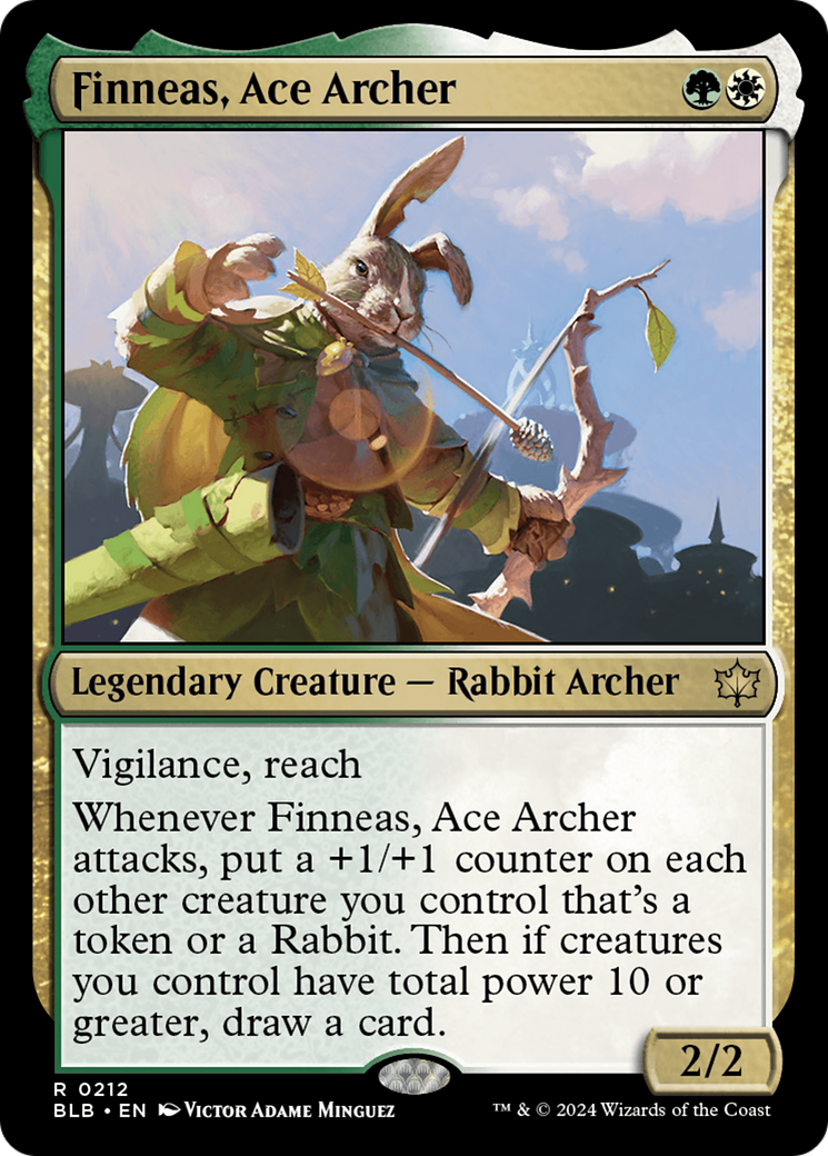 Finneas, Ace Archer [Bloomburrow] | North Valley Games