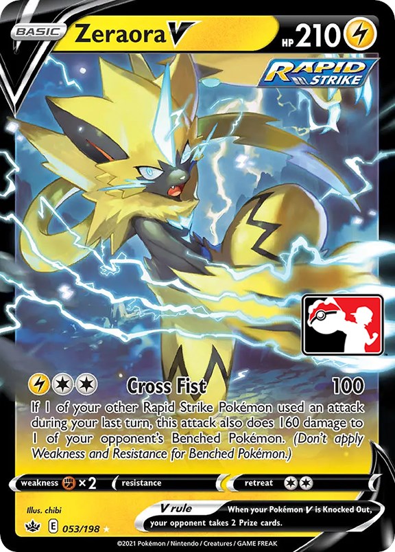 Zeraora V (053/198) [Prize Pack Series One] | North Valley Games