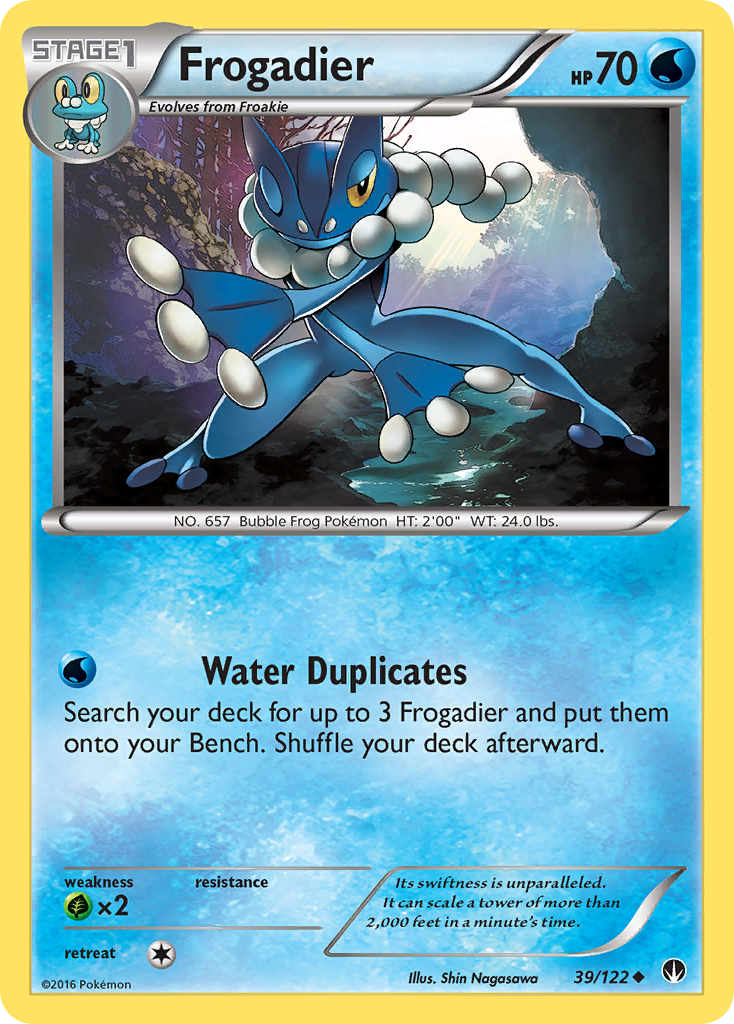 Frogadier (39/122) [XY: BREAKpoint] | North Valley Games