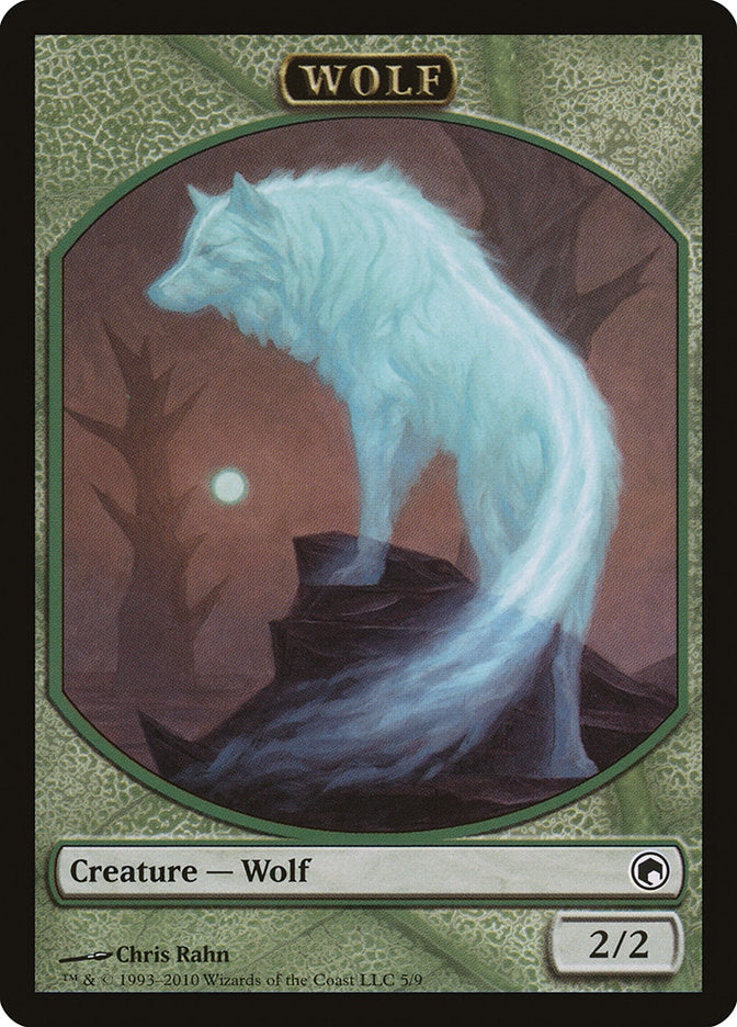 Wolf Token [Scars of Mirrodin Tokens] | North Valley Games