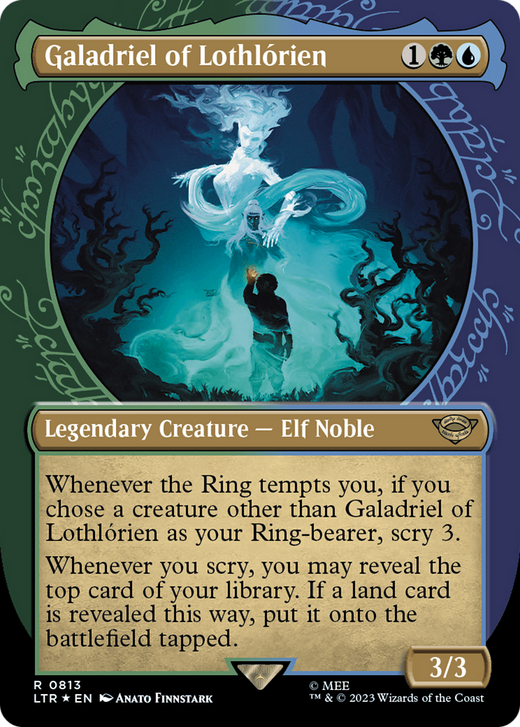 Galadriel of Lothlorien (Showcase) (Surge Foil) [The Lord of the Rings: Tales of Middle-Earth] | North Valley Games