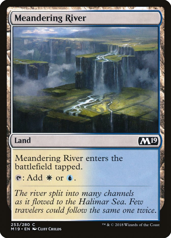 Meandering River [Core Set 2019] | North Valley Games