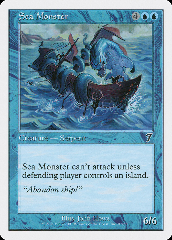 Sea Monster [Seventh Edition] | North Valley Games