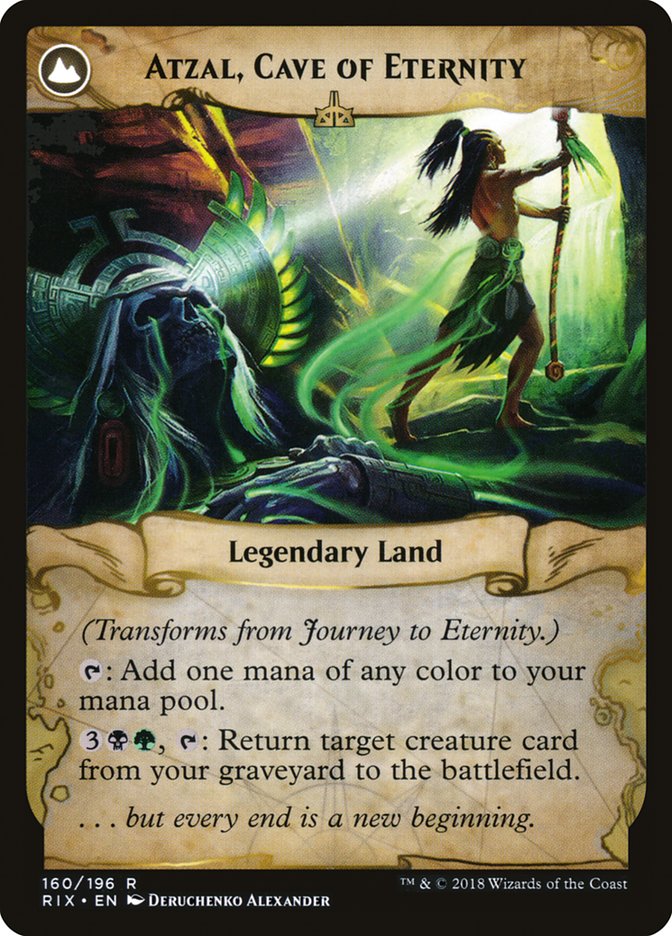 Journey to Eternity // Atzal, Cave of Eternity [Rivals of Ixalan] | North Valley Games