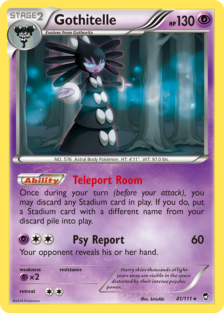 Gothitelle (41/111) [XY: Furious Fists] | North Valley Games