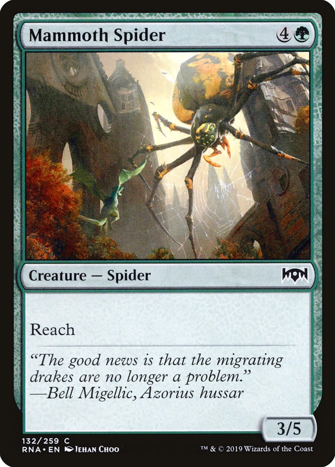 Mammoth Spider [Ravnica Allegiance] | North Valley Games