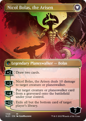 Nicol Bolas, the Ravager // Nicol Bolas, the Arisen (Borderless) [Secret Lair: From Cute to Brute] | North Valley Games