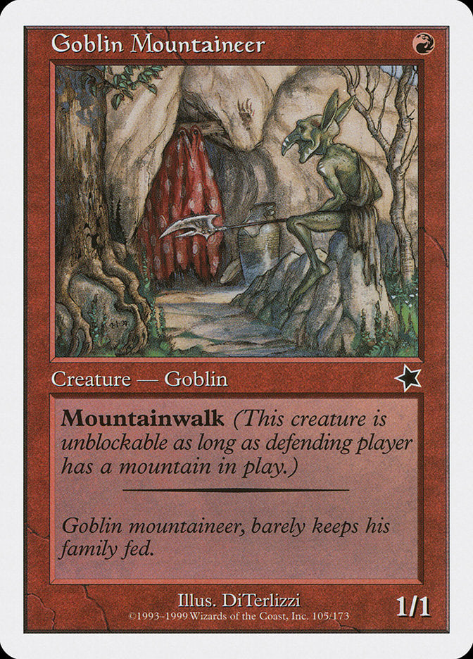 Goblin Mountaineer [Starter 1999] | North Valley Games
