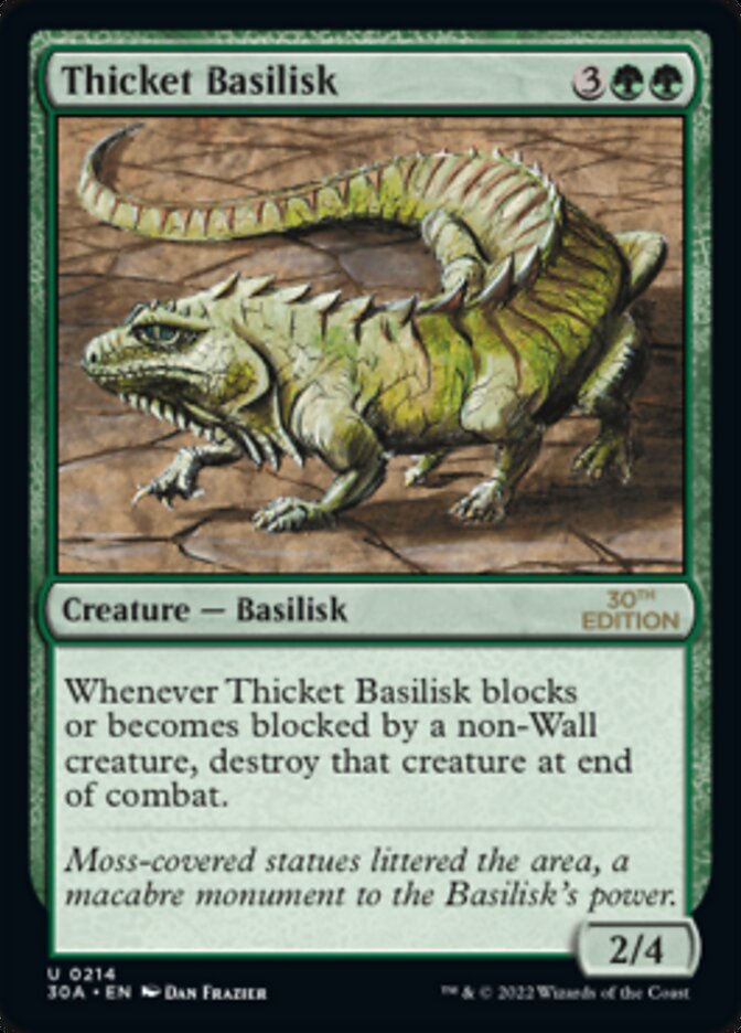 Thicket Basilisk [30th Anniversary Edition] | North Valley Games