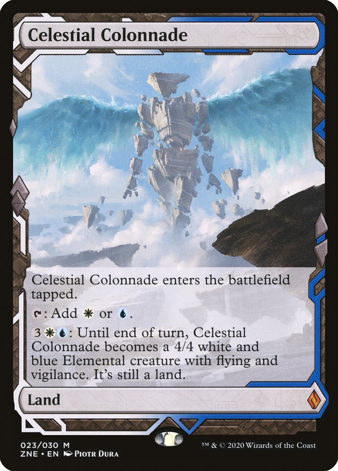 Celestial Colonnade (Expeditions) [Zendikar Rising Expeditions] | North Valley Games