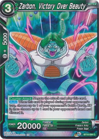 Zarbon, Victory Over Beauty (BT10-084) [Rise of the Unison Warrior 2nd Edition] | North Valley Games