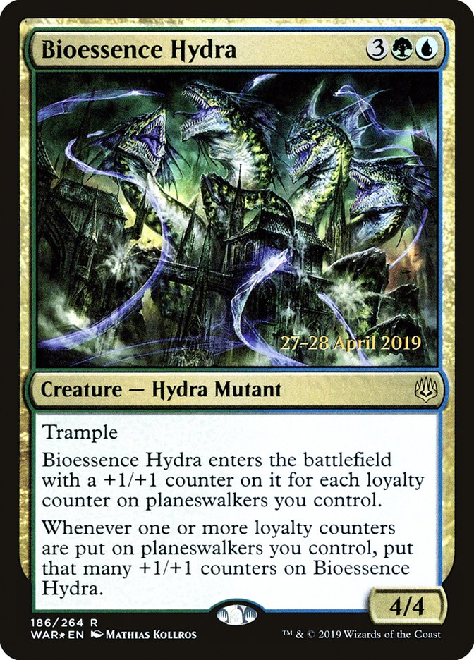 Bioessence Hydra [War of the Spark Prerelease Promos] | North Valley Games