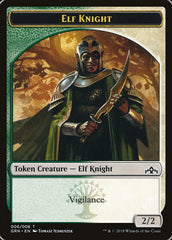 Saproling // Elf Knight Double-Sided Token [Guilds of Ravnica Guild Kit Tokens] | North Valley Games