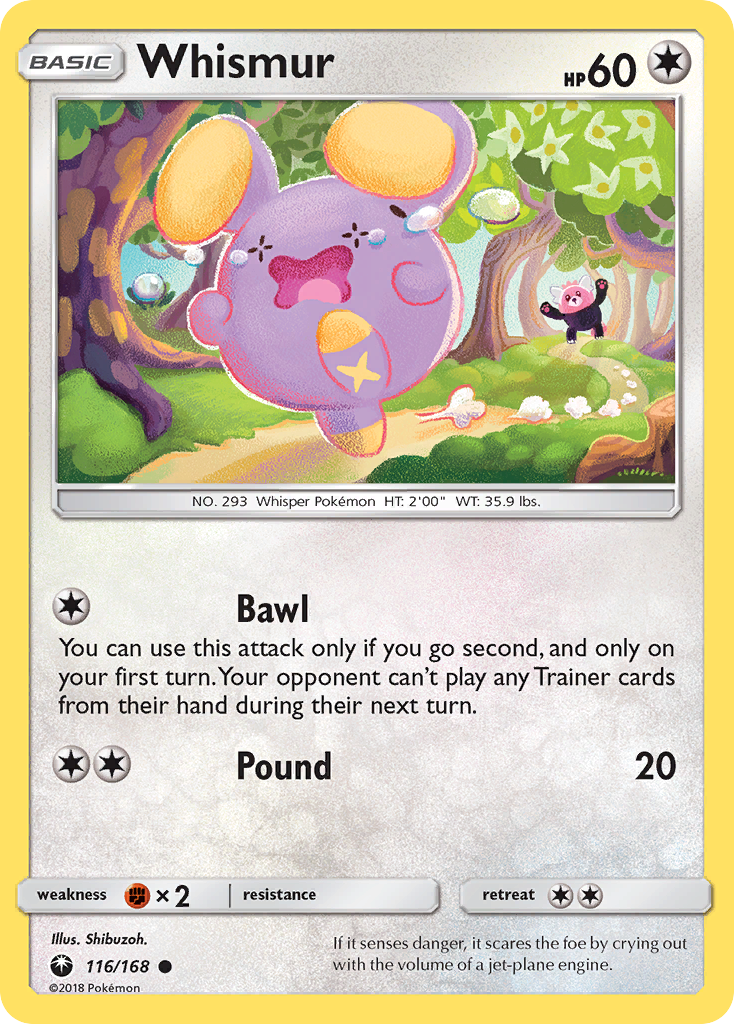 Whismur (116/168) [Sun & Moon: Celestial Storm] | North Valley Games