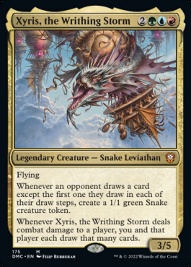 Xyris, the Writhing Storm [Dominaria United Commander] | North Valley Games