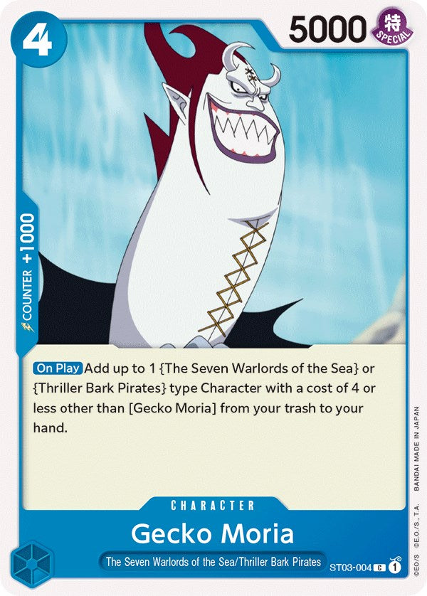Gecko Moria [Starter Deck: The Seven Warlords of The Sea] | North Valley Games