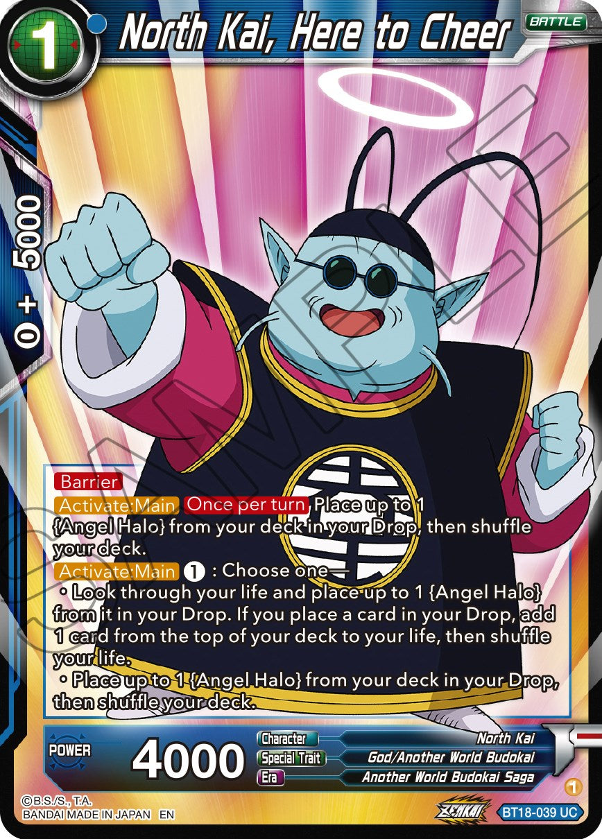 North Kai, Here to Cheer (BT18-039) [Dawn of the Z-Legends] | North Valley Games