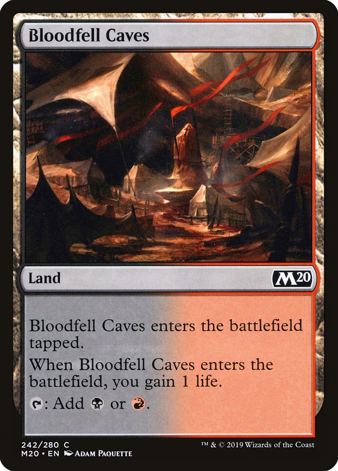 Bloodfell Caves [Core Set 2020] | North Valley Games
