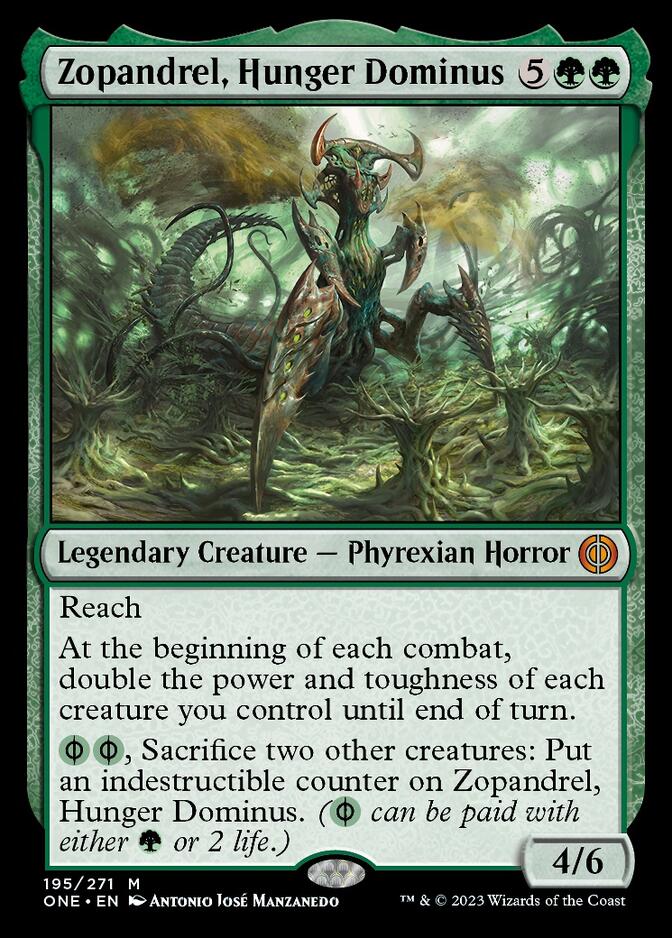 Zopandrel, Hunger Dominus [Phyrexia: All Will Be One] | North Valley Games