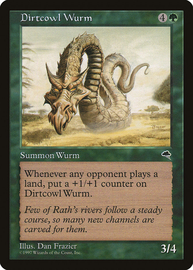 Dirtcowl Wurm [Tempest] | North Valley Games