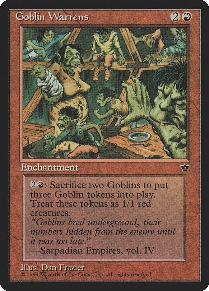 Goblin Warrens [Fallen Empires] | North Valley Games