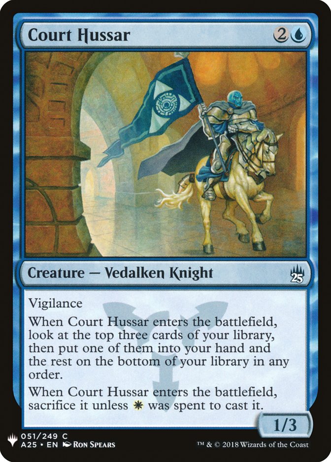 Court Hussar [Mystery Booster] | North Valley Games