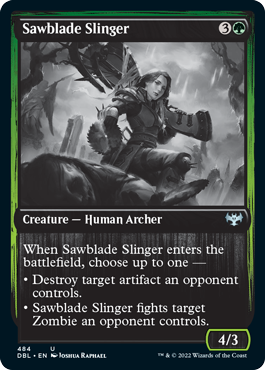 Sawblade Slinger [Innistrad: Double Feature] | North Valley Games