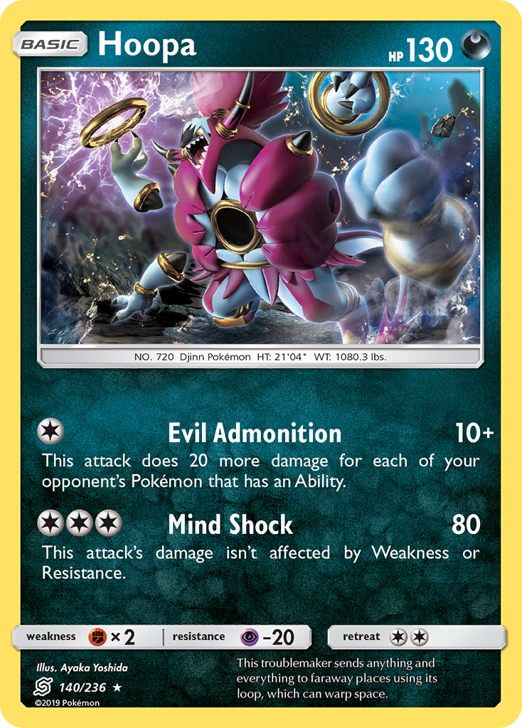 Hoopa (140/236) [Sun & Moon: Unified Minds] | North Valley Games