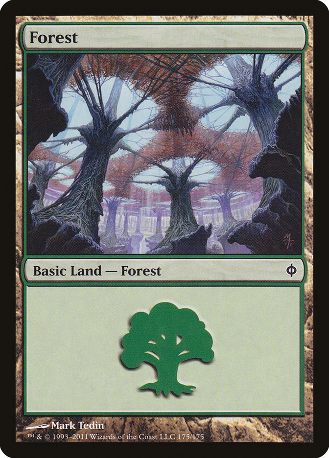Forest (175) [New Phyrexia] | North Valley Games