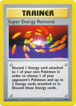 Super Energy Removal (79/102) [Base Set Shadowless Unlimited] | North Valley Games