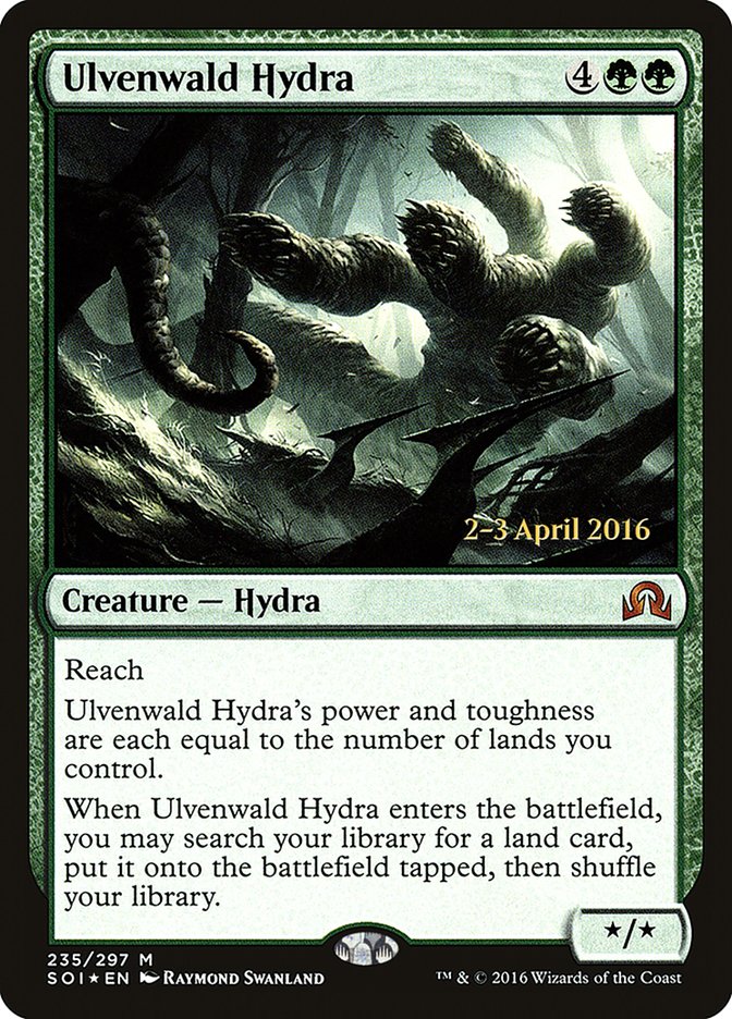 Ulvenwald Hydra [Shadows over Innistrad Prerelease Promos] | North Valley Games