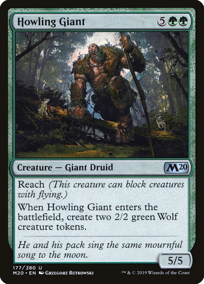 Howling Giant [Core Set 2020] | North Valley Games