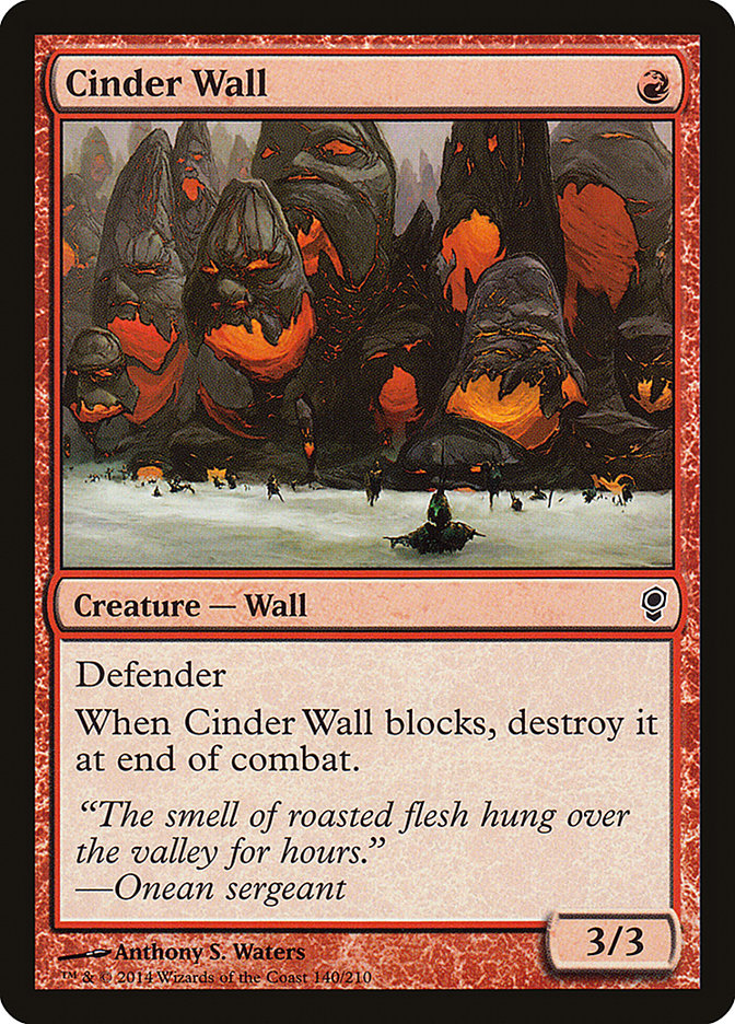 Cinder Wall [Conspiracy] | North Valley Games
