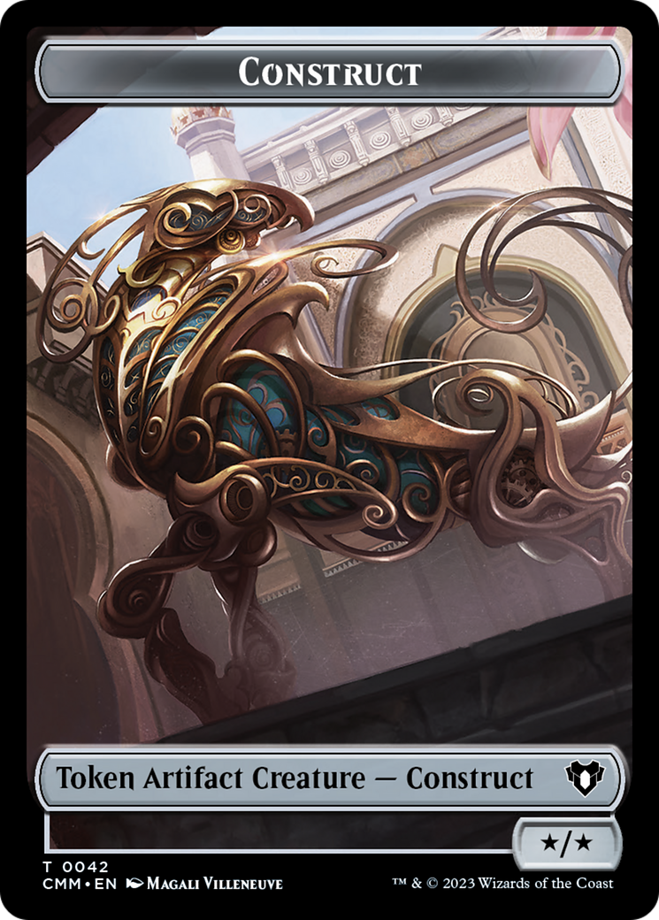 Eldrazi Spawn // Construct (0042) Double-Sided Token [Commander Masters Tokens] | North Valley Games