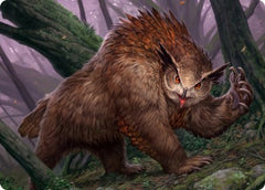Owlbear Art Card [Dungeons & Dragons: Adventures in the Forgotten Realms Art Series] | North Valley Games