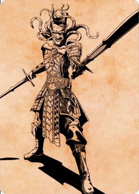 Zevlor, Elturel Exile Art Card (78) [Commander Legends: Battle for Baldur's Gate Art Series] | North Valley Games