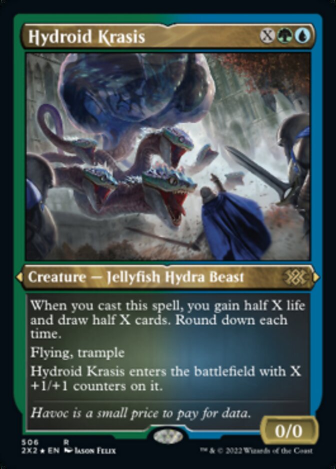 Hydroid Krasis (Foil Etched) [Double Masters 2022] | North Valley Games