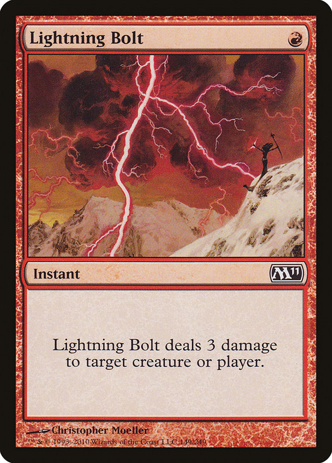 Lightning Bolt [Magic 2011] | North Valley Games