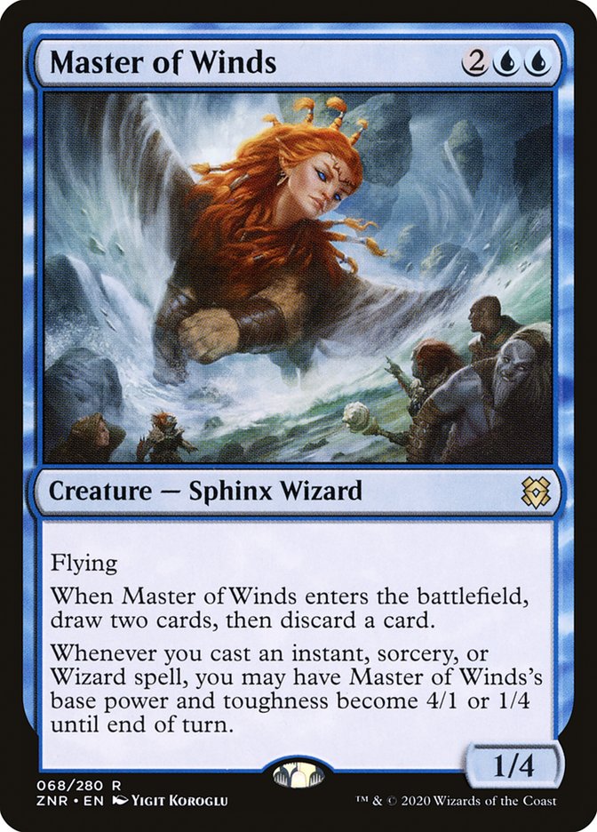 Master of Winds [Zendikar Rising] | North Valley Games