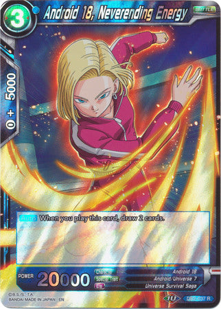 Android 18, Neverending Energy (DB2-037) [Divine Multiverse] | North Valley Games