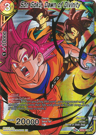 Son Goku, Dawn of Divinity (SPR) (BT8-109) [Malicious Machinations] | North Valley Games