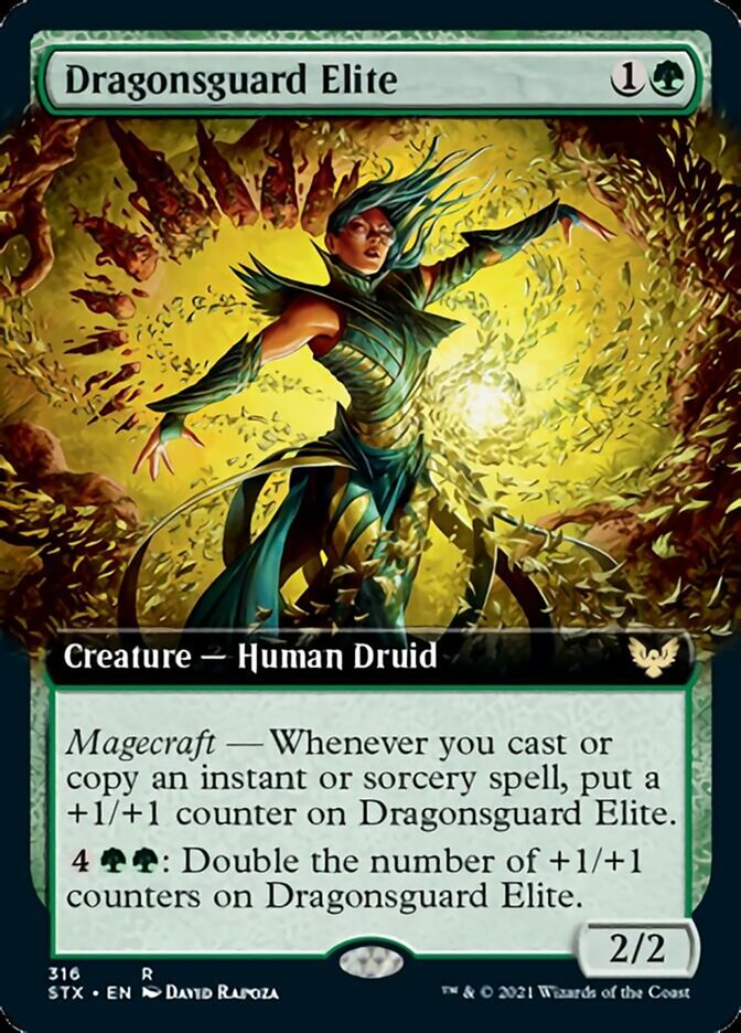 Dragonsguard Elite (Extended Art) [Strixhaven: School of Mages] | North Valley Games
