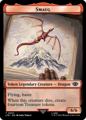 Food (09) // Smaug Double-Sided Token [The Lord of the Rings: Tales of Middle-Earth Tokens] | North Valley Games
