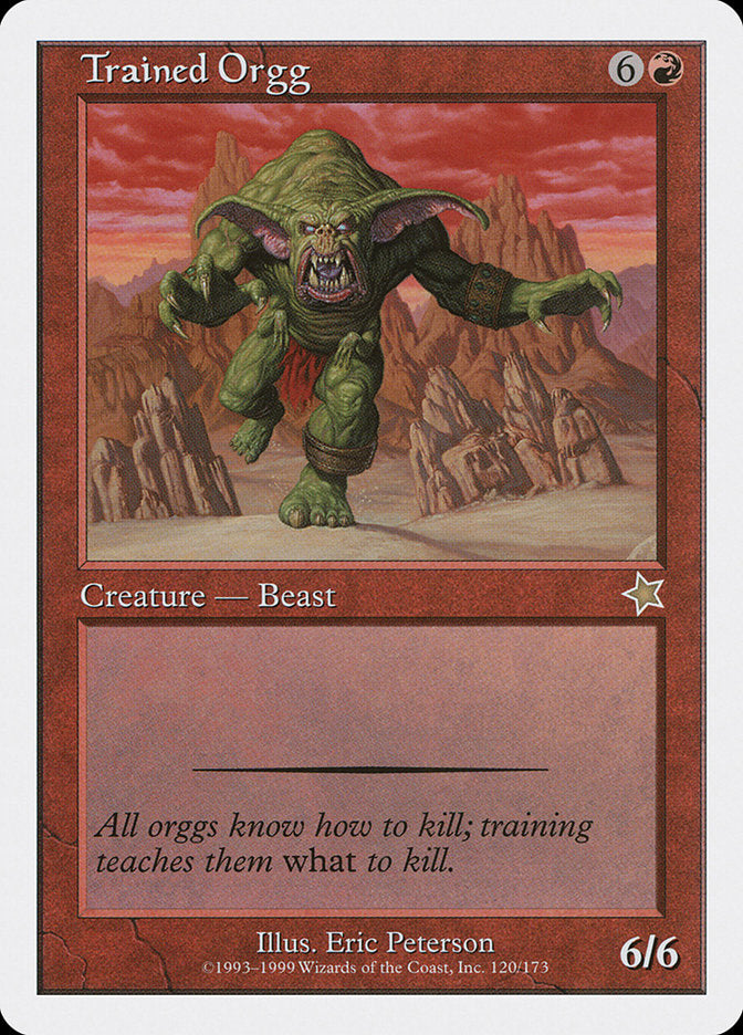 Trained Orgg [Starter 1999] | North Valley Games