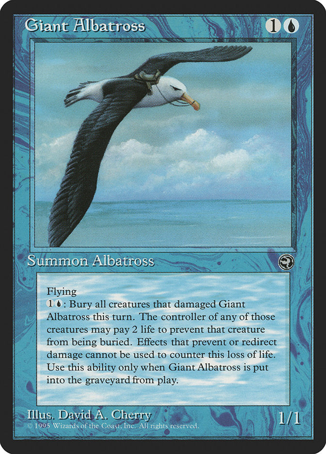 Giant Albatross (Empty Ocean) [Homelands] | North Valley Games